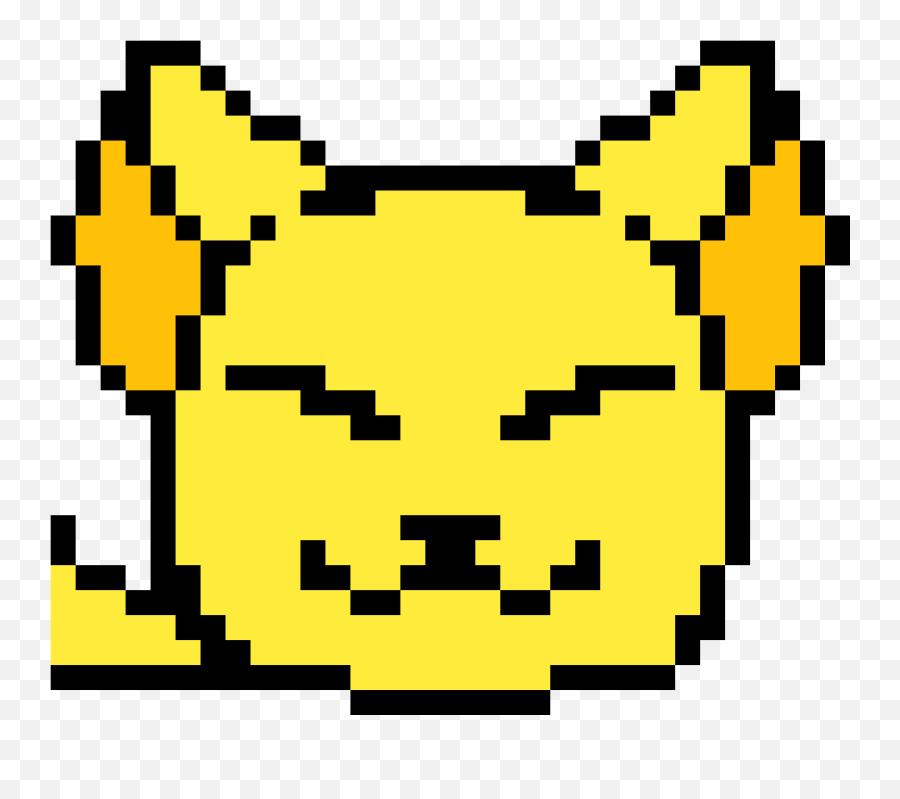 Pixilart - Pixel Art Pikachu Dessin Emoji,Cat Emoji