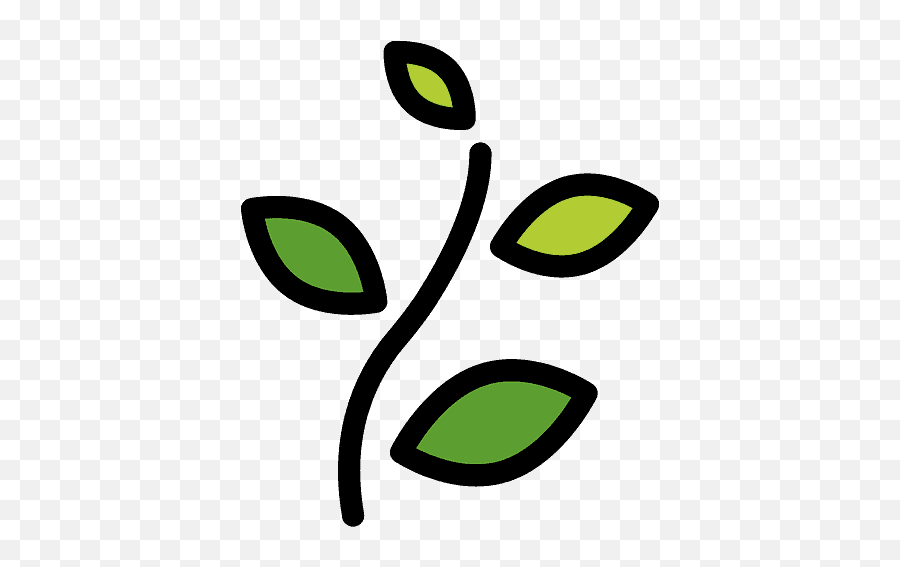 Herb Emoji Clipart Free Download Transparent Png Creazilla - Dot,Nature Emojis
