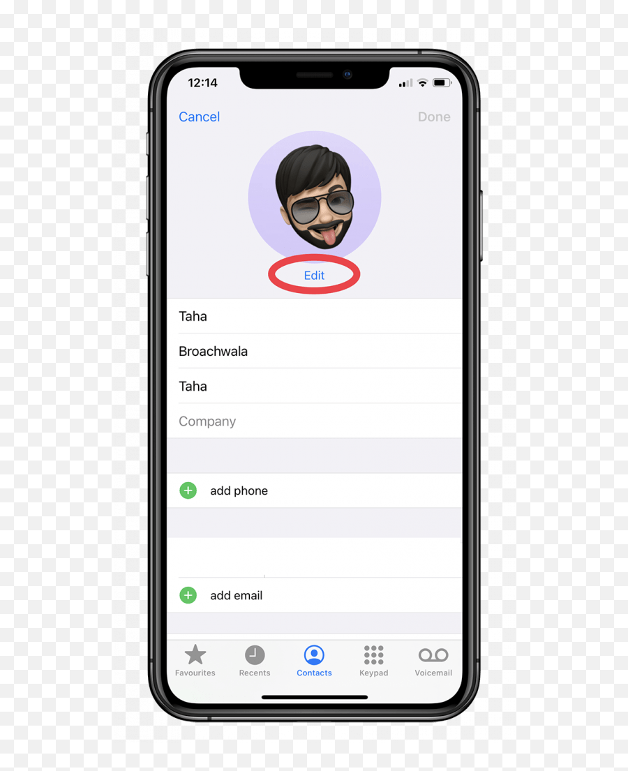 How To Set Memoji As A Profile Picture - Proto Io Ios Iphone,How To Put Emojis On Contacts