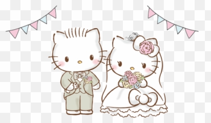 Dear Daniel Et Hello Kitty - Hello Kitty And Dear Daniel Gif Emoji,Mail Order Bride Emoji