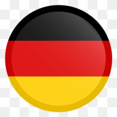 Duitsland Vlag Emoji - Round Germany Flag Png