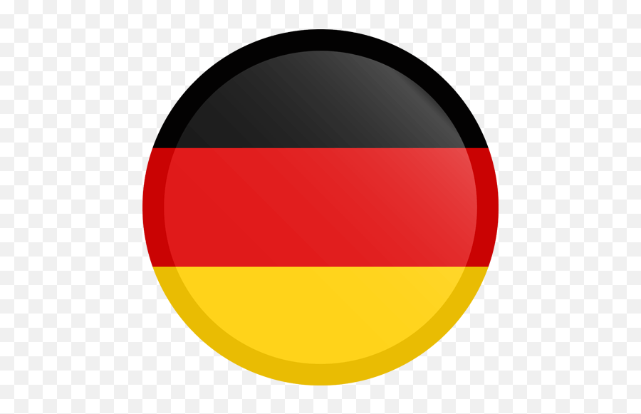 Duitsland Vlag Emoji - Round Germany Flag Png,Vietnamese Flag Emoji
