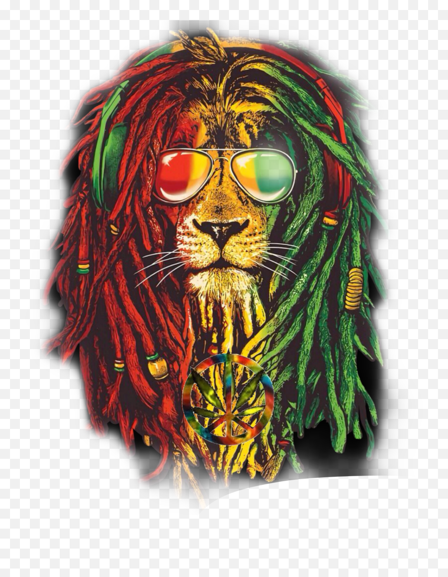 Reggae Jamaica Sticker By Bear - Bob Marley Stickers Emoji,Jamaica Emoji