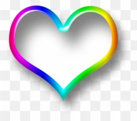 3d Heart Png Colorful Transparent Without Background Image Emoji,Rainbow Hearts Emoji