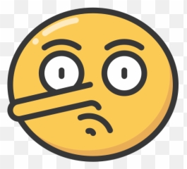 Lying - Icon Emoji,Liar Emoji