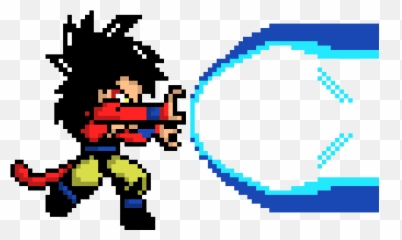 Pixel Art Gallery - Dibujos Pixelados De Goku Emoji