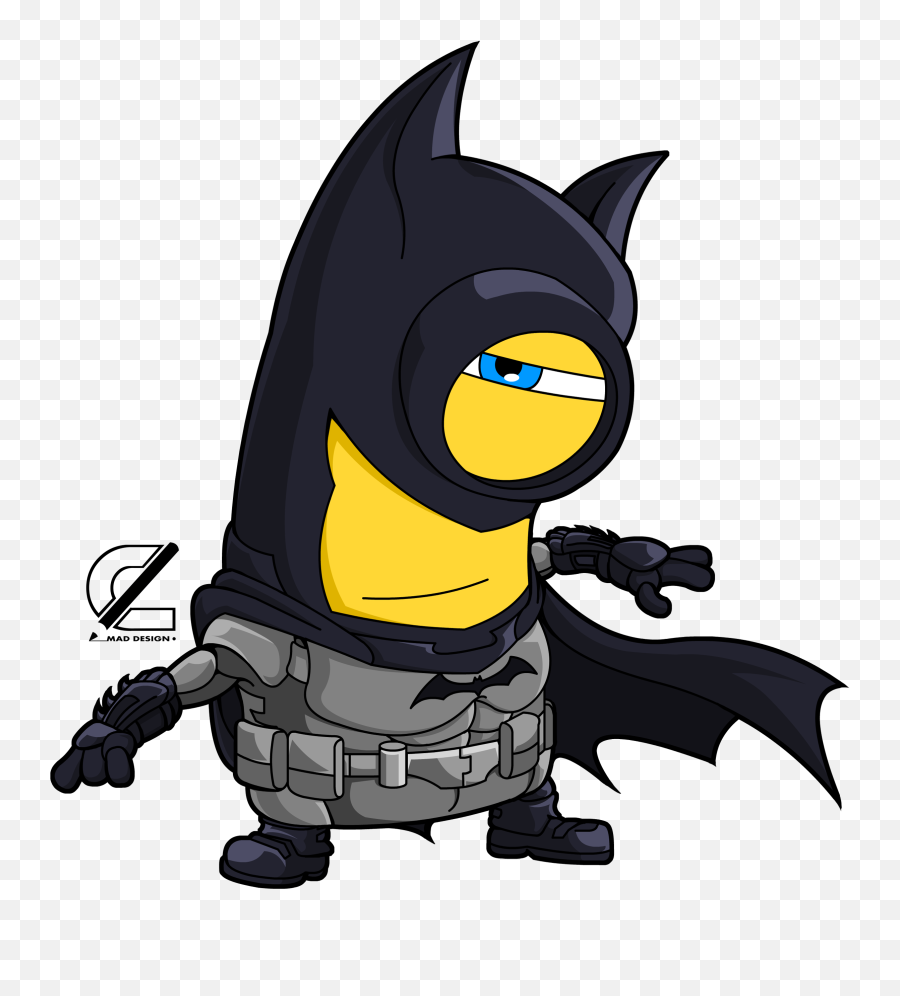 Batman Minion Me - Minion Super Hero Png Emoji,Batman Emoji Iphone