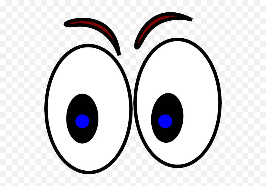 Eyes Clip Art Mouth And Eyeballs Clipart Clipart Kid 2 - Angry Cartoon Eyes Png Emoji,Eyeballs Emoji