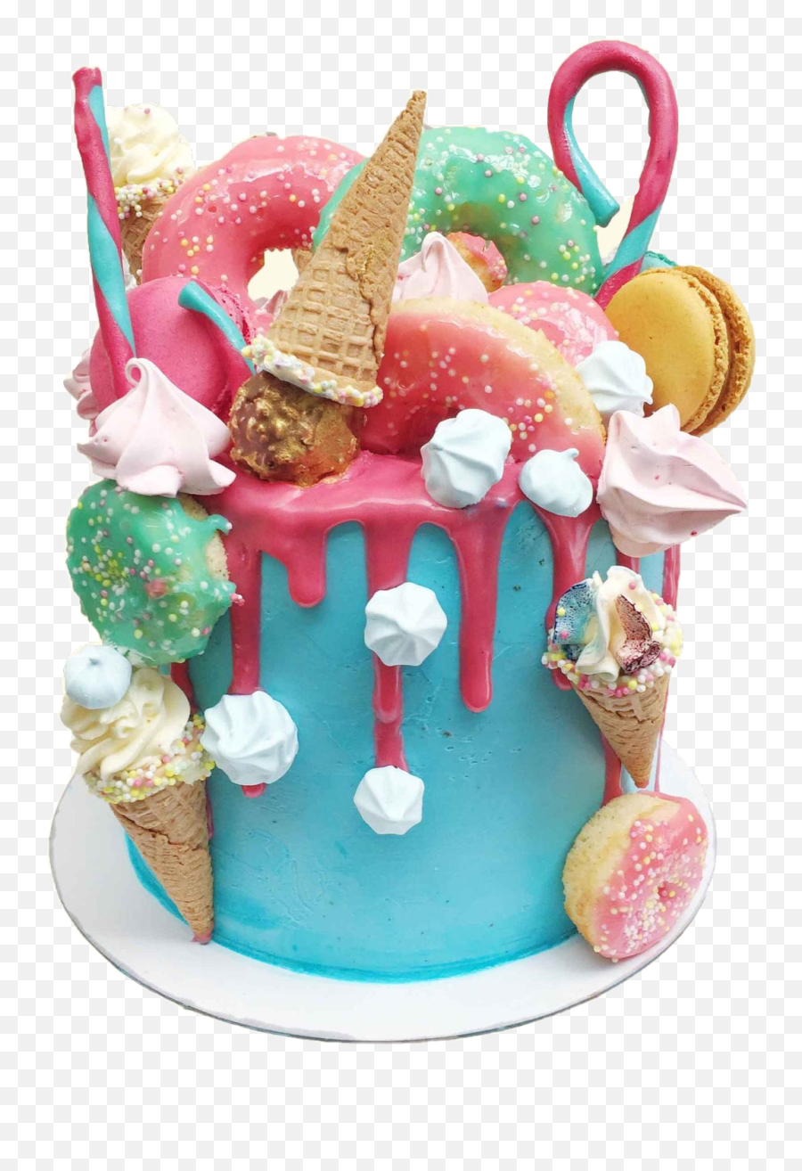 Icecream Cake Macaroons Freetoedit - Salted Caramel Unicorn Cake Emoji,Emoji Ice Cream Cake