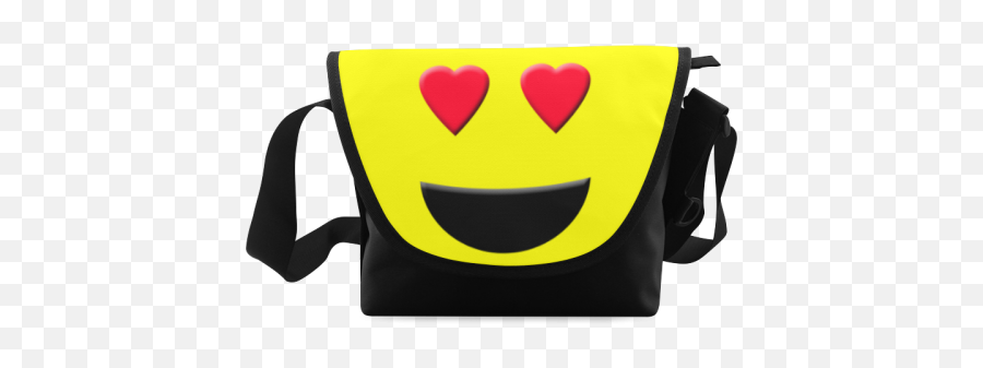 Emoticon Heart Smiley Crossbody Bag - Messenger Bag Emoji,Emoji Crossbody Bag