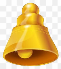 Bell Png Transparent Bell - Bell Clipart Gif Emoji,Bell Emoji Png