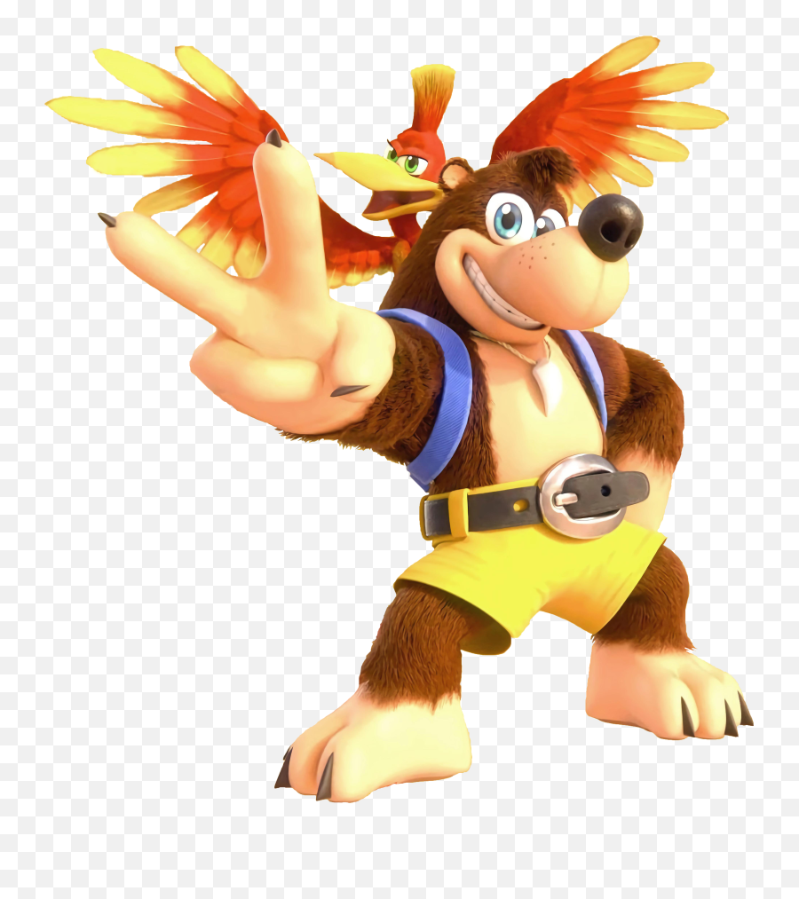 Banjo - Banjo Kazooie Smash Render Emoji,Hi Res Emoji