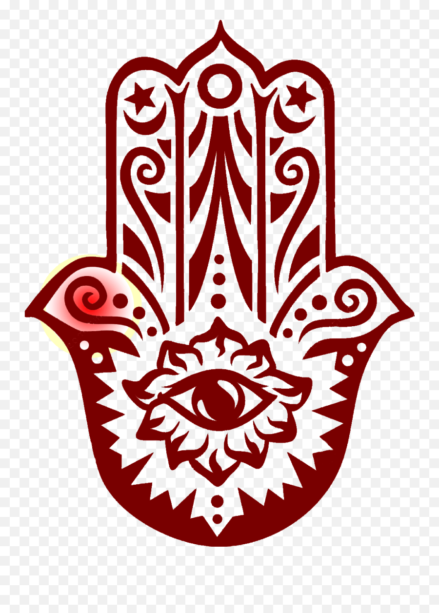 Design Stickers For Android Ios - Hamsa Hand Emoji,Hamsa Emoji