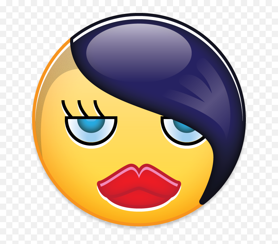 Emoji Jason Morgado Art - Smiley Emoji With Hair,Cool Guy Emoji