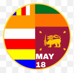 Bhudda Sinhala Srilanka May18 - Lanka Flag Emoji