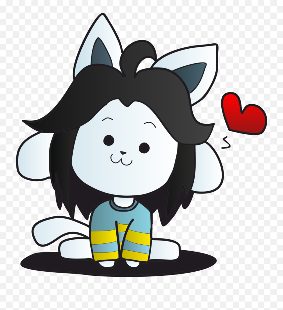 Transparent Temmie Cute Transparent - Temmie De Undertale Emoji,Temmie Emoji