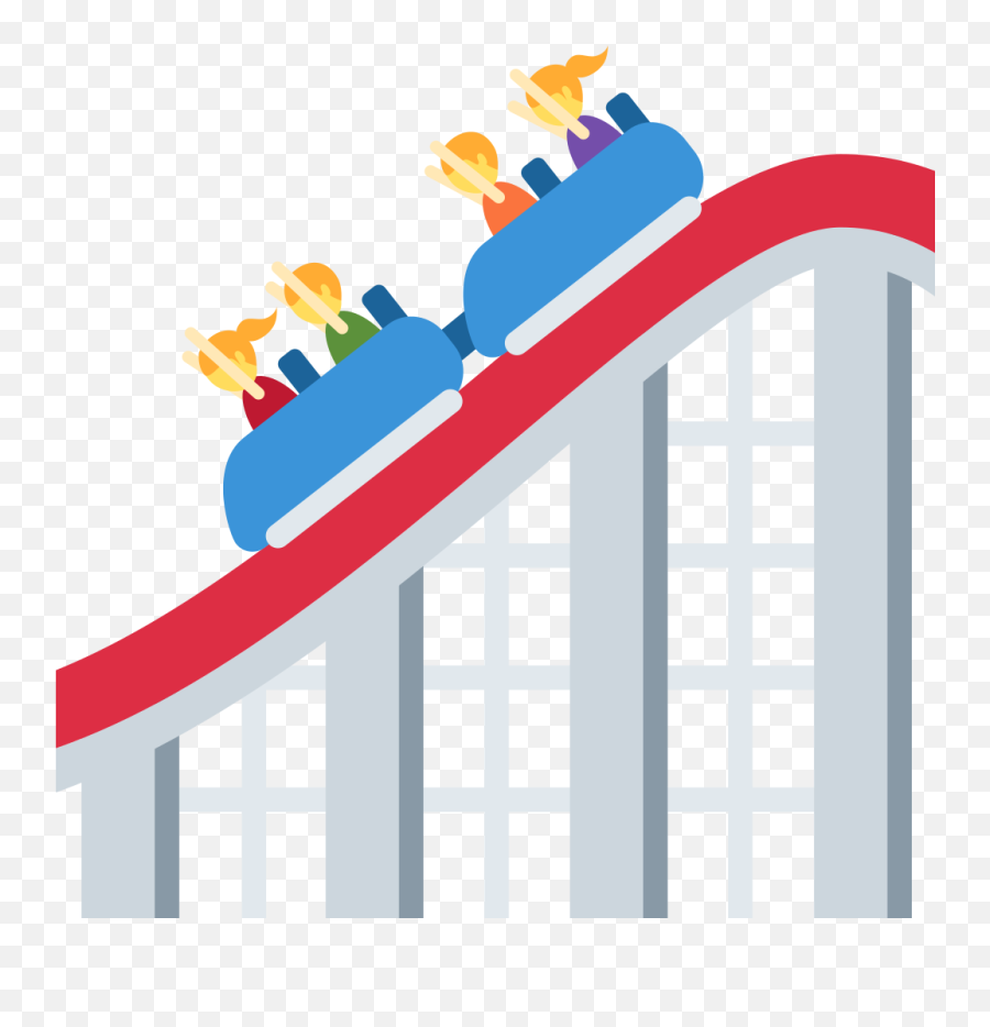 Twemoji12 1f3a2 - Roller Coaster Emoji,Thumb Down Emoji