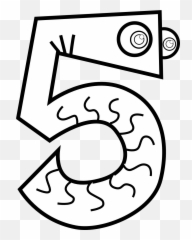 Library Of Letters Numbers Symbols Png - Clipart Black And White Emoji