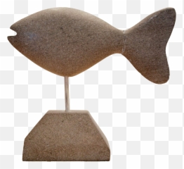 Carved Granite Fish Sculpture Fish Sculpture Carving - Goldfish Emoji,Goldfish Emoji