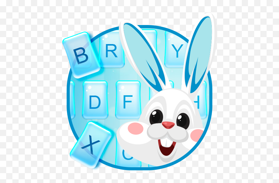 Easter Bunny - Keyboard Theme Apps On Google Play Cartoon Emoji,Easter Bunny Emoticon