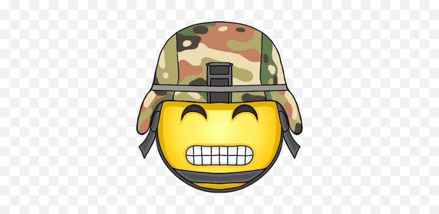 Soldiergridteeth - Military Emojis,Teeth Emoji