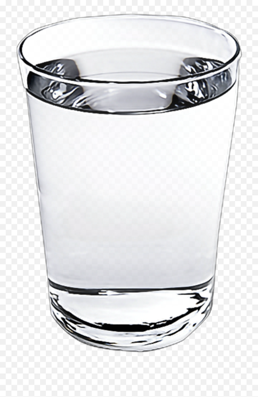 Water Glass Ice - Glass Of Water Emoji,Water Glass Emoji