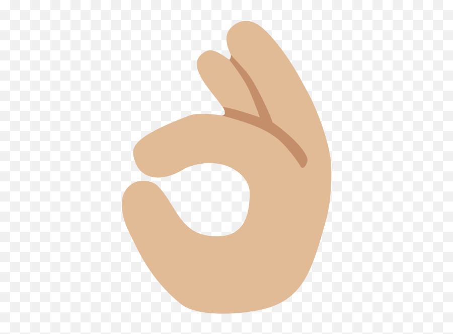 Emoji U1f44c 1f3fc - Ok Hand Emoji Png,Ok Hand Emoji