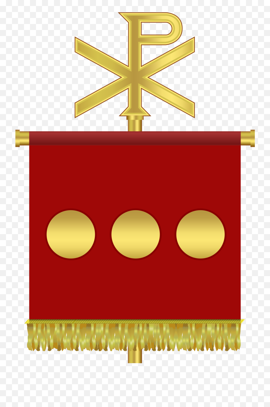 Labarum - Wikipedia Labarum Of Constantine Emoji,St Croix Flag Emoji