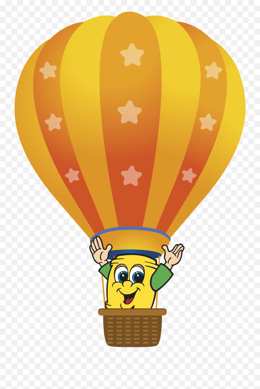Bgmc Above And Beyond Clipart - Hot Air Balloon Kid Girl Png Emoji,Raises Hand Emoji