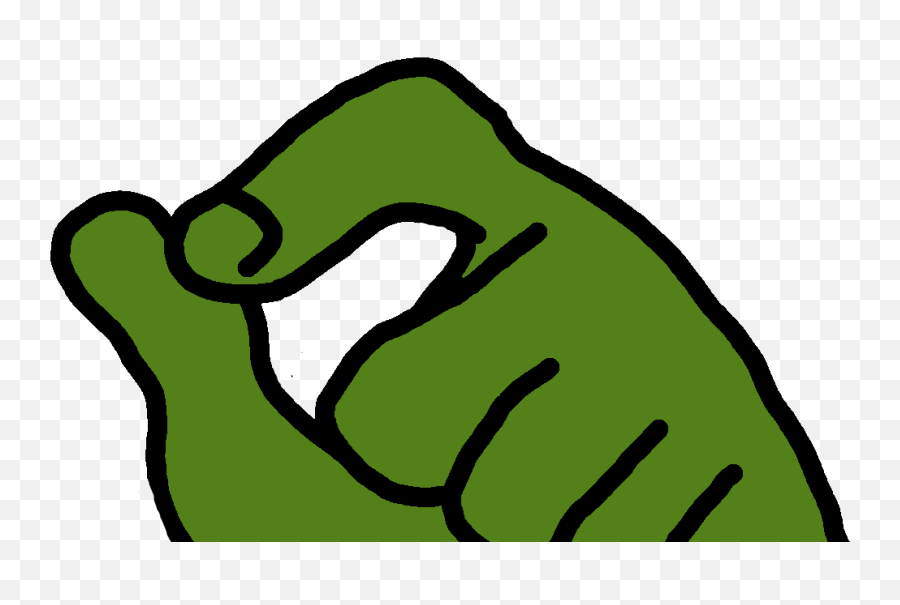 Frog Emoji Discord - Pepe The Frog Hand,Ok Emoji Meme