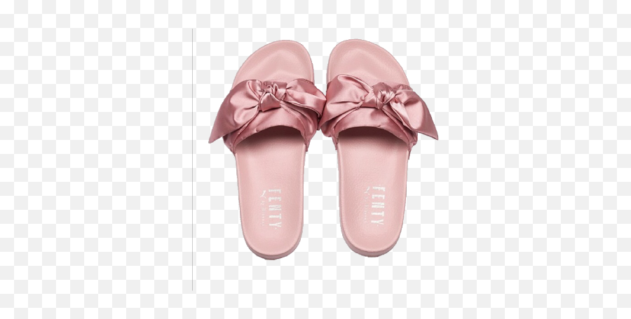 Shoes Pink Rosegold Slides Slippers - Pink Fenty Puma Slides Emoji,Emoji Slippers
