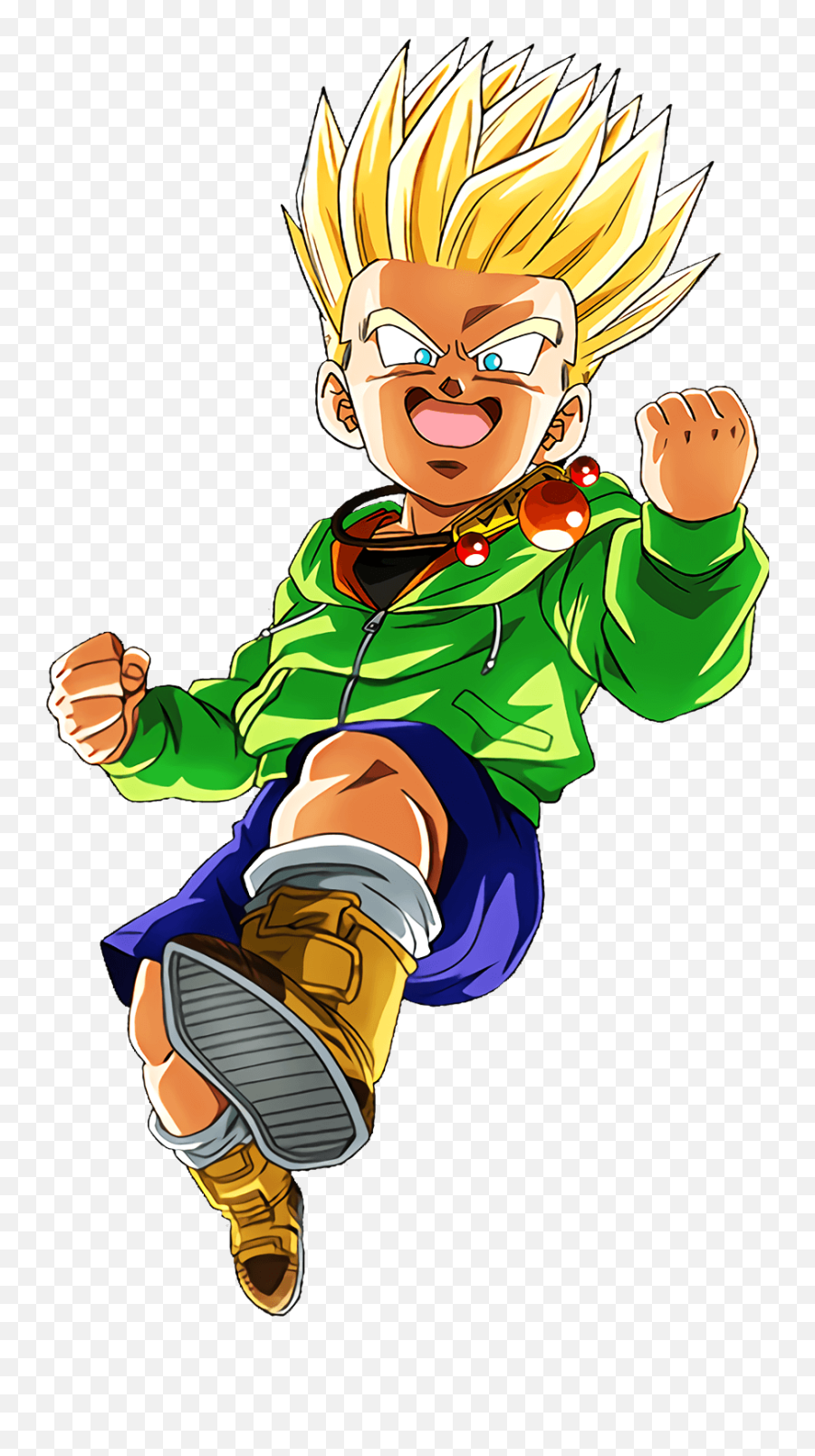 Super Saiyan Kid Trunks Dbs Render - Super Saiyan Kid Trunks Emoji,Dragon B...