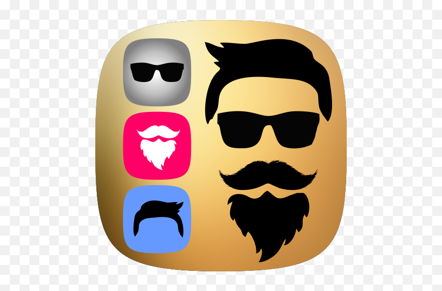 Hair Mustaches Style Changer - Makeover 100 Download Android For Adult Emoji,Beard Emoji Android