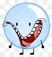 Bubble Derp Face - Bfdi Weird Faces Emoji