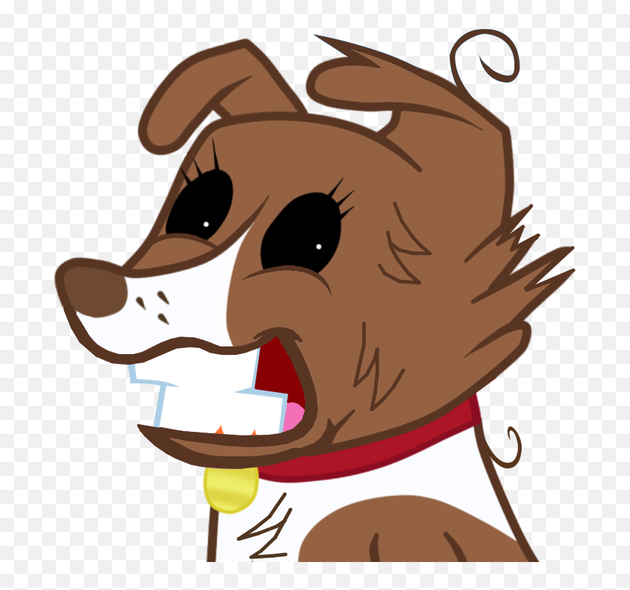 Creepy Edit Faic Gritted Teeth - Animated Brown Dog Transparent Background Emoji,Creepy Emoticons