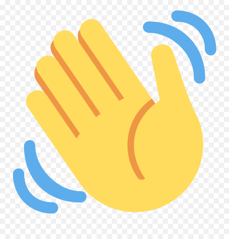 Twemoji12 1f44b - Waving Hand Emoji Meaning,Mirror Emoji