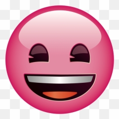 Grinning Face With Smiling Eyes - Emoji The Official Brand Grinning Face,Pink Eye Emoji