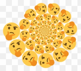 Thinking - Circle Emoji