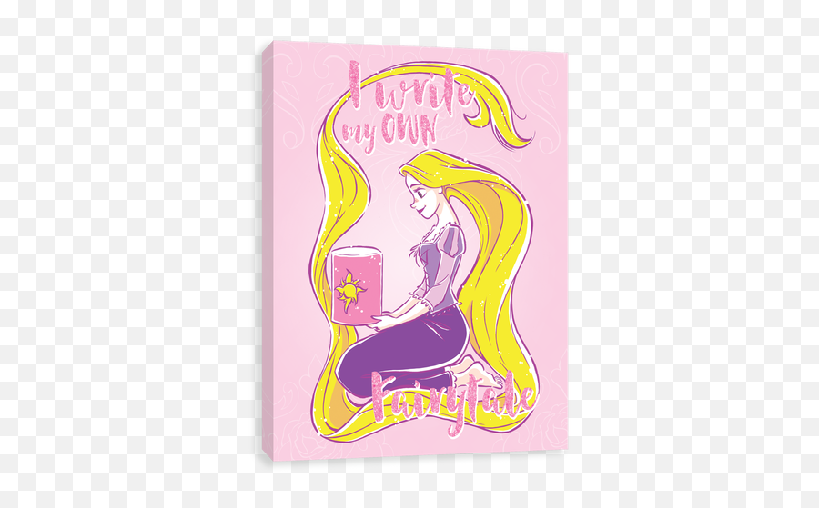 I Write My Own Fairytale - Greeting Card Emoji,Rapunzel Emoji