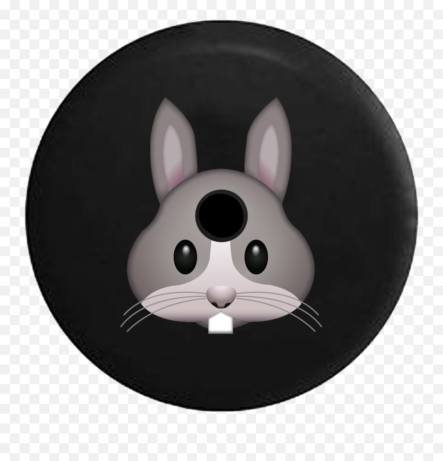 2018 2019 Wrangler Jl Backup Camera - Cartoon Emoji,White Rabbit Emoji