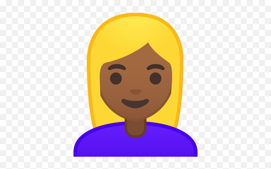Brown Hair Girl Emoji - Mulhar Pele Escura Cabelo Preto Emoji,Bleach Emoji