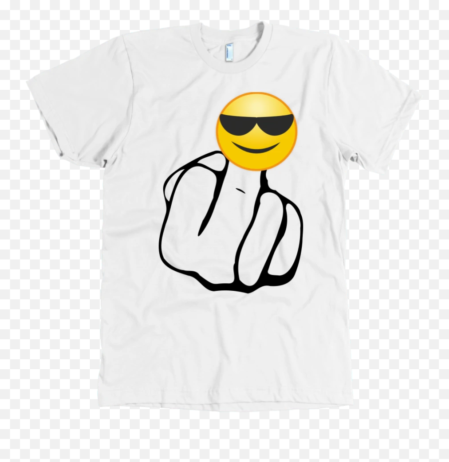 Insult The Emoji T - Vector Middle Finger Clipart,Emoji T Shirts