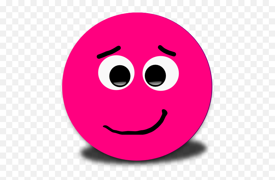 Fpsfc35 - Pink Shy Face Emoji,Terrified Emoticon