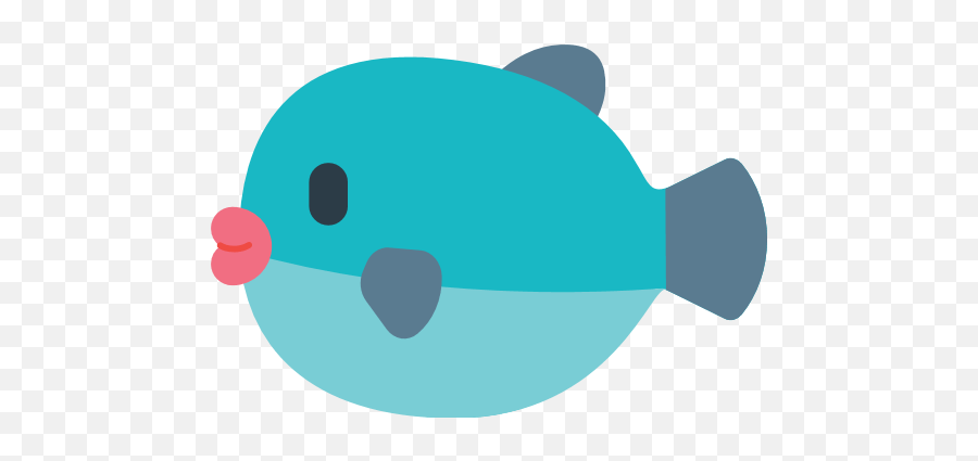 Blowfish Emoji For Facebook Email Sms - Emoji Pesce Whatsapp,Blowfish Emoji