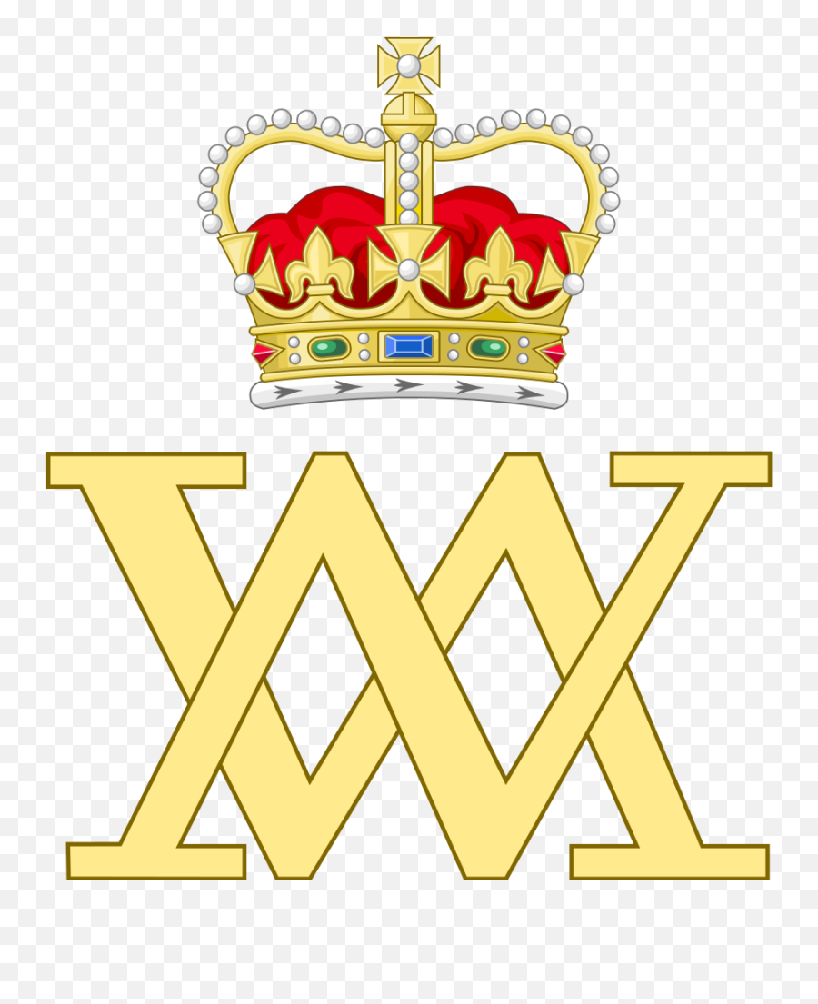 Dual Cypher Of King William Iii - William And Mary Of England Symbol Emoji,King Queen Emoji