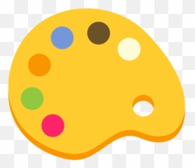 Artist Palette Icon at GetDrawings Free download - Paleta De Pintura Png Emoji