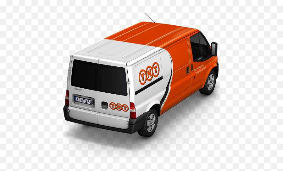 Tnt Van Back Icon Container 4 Cargo Vans Iconset Antrepo - Car From Back Icon Emoji,Emoji Vans