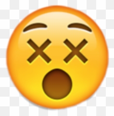 Popular And Trending Ded Stickers On Picsart - Dizzy Face Emoji,Gottem Emoji