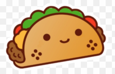 Tacos Cute Kawai French Paris France - Cute Kawaii Taco Emoji,Tacos Emoji