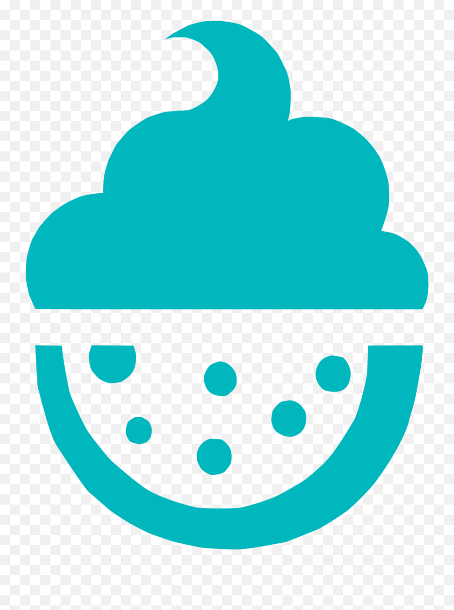 Desert Cookies Yum - Clip Art Emoji,Ice Cream Emoticon